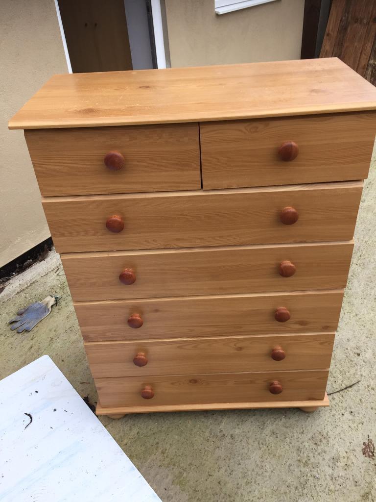 Pine Effect Chest Of Drawers In Luton Bedfordshire Gumtree