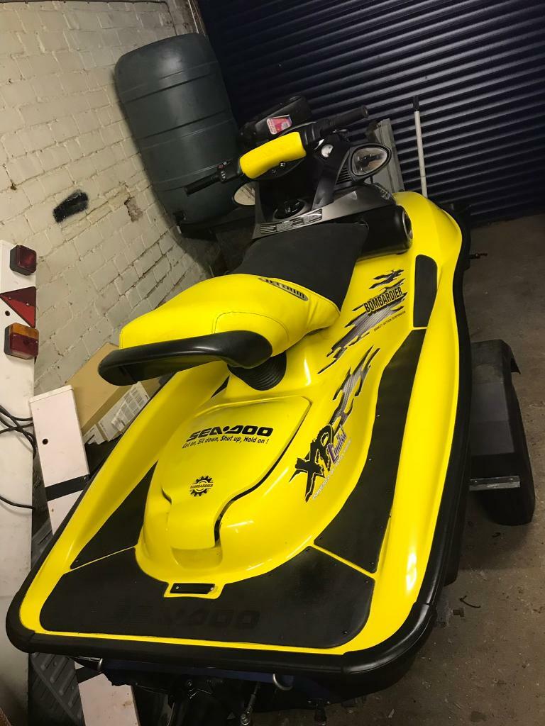 Seadoo bombardier 951cc 2 stroke jet ski and trailer boat in Exmouth