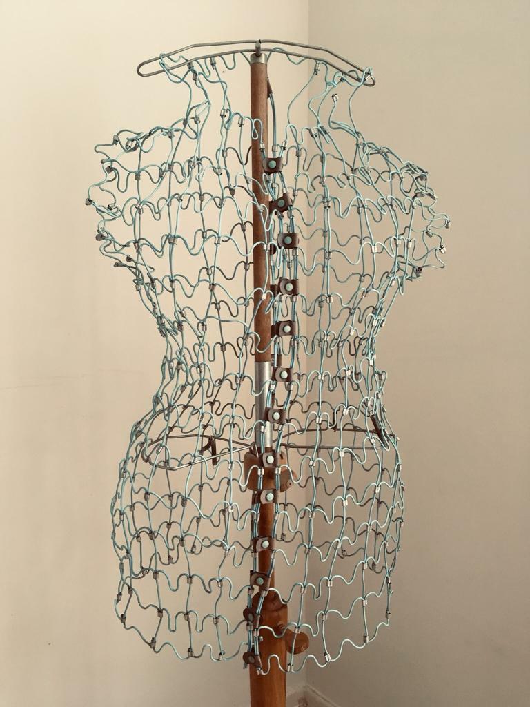 Mannequin dressmaker tailors dummy wire vintage 1950s in Totnes