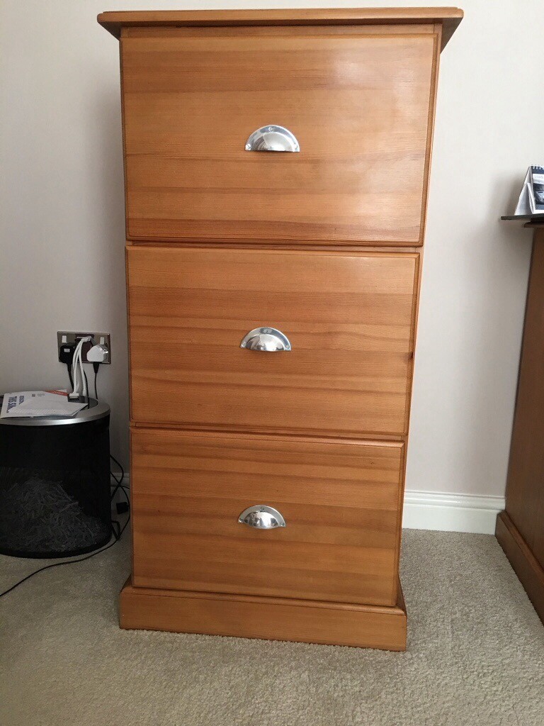 Pine Filing Cabinet In Loughborough Leicestershire Gumtree