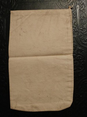 7461----1930s Carthage National Exchange Bank money bag - Carthage NY