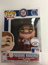 Funko POP: MLB - Washington Nationals Theodore Roosevelt Mascot 15 | eBay