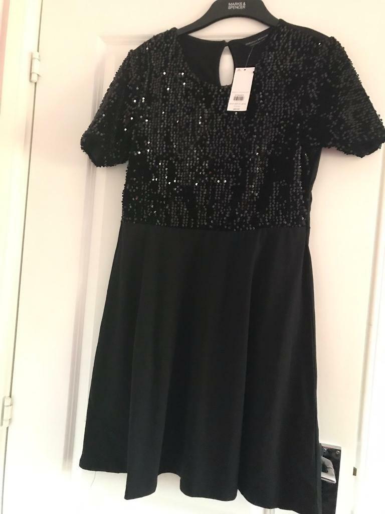 Dorothy Perkins Black Sequin Dress in Newcastle, Tyne and Wear Gumtree