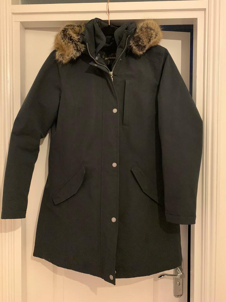 barbour parka epler