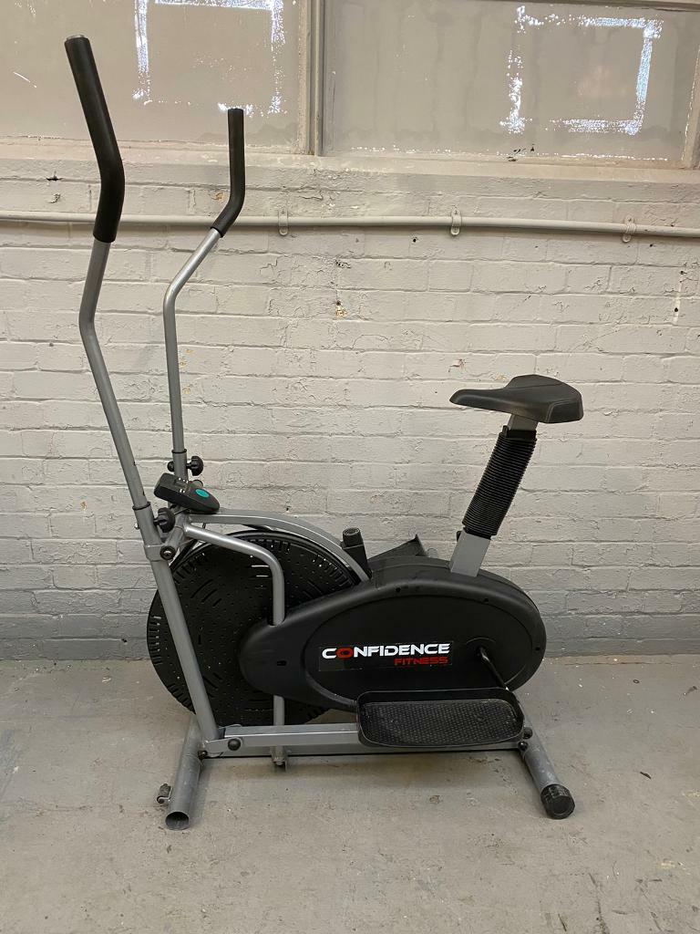 confidence exercise bike cross trainer
