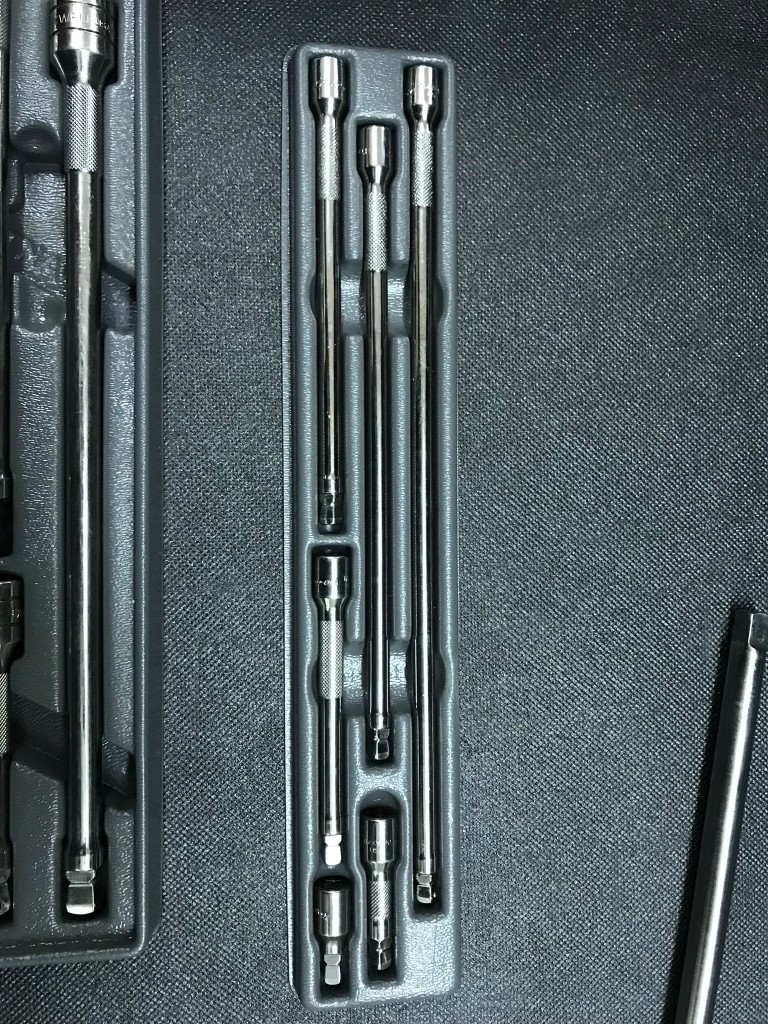 Snap ON 6 Piece 1/4 Wobble Extension SET inc Lifetime Warranty in