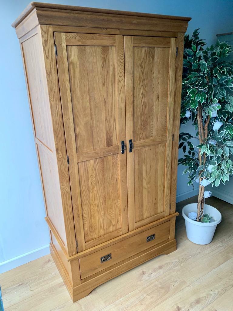Oak Furniture Land French Farmhouse Wardrobe In Tamworth