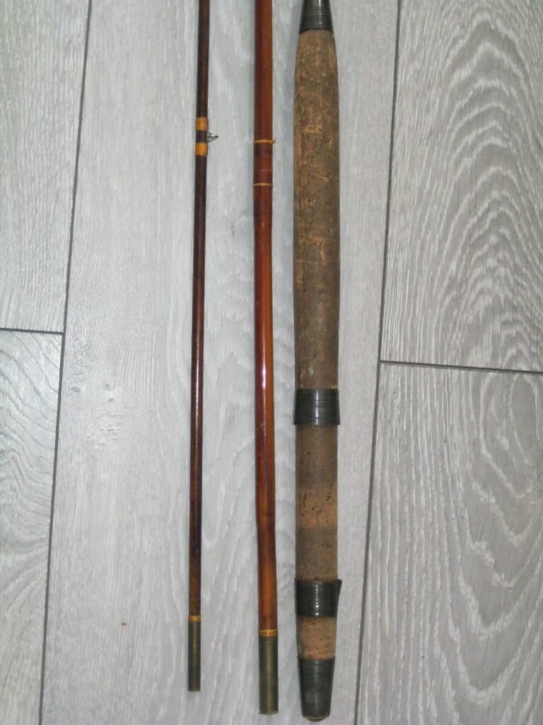 Vintage Martin James Redditch Split Cane 3 Piece Fishing Rod 10ft 5