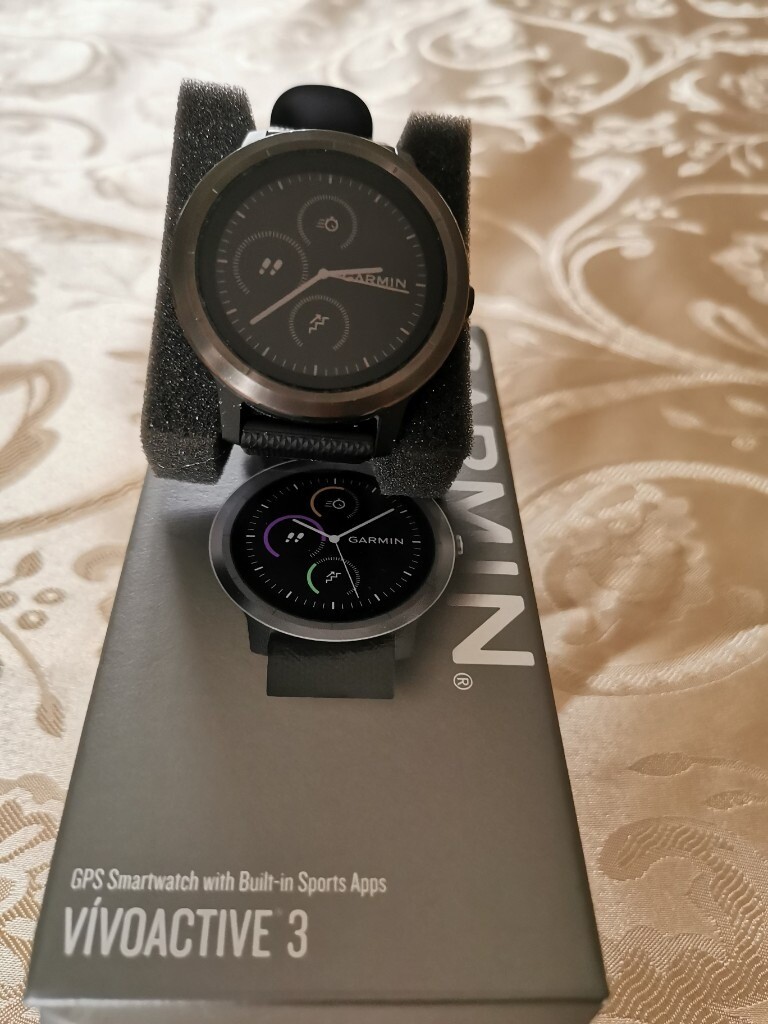 For Sale Garmin Vivoactive 3 with box | in Newport | Gumtree