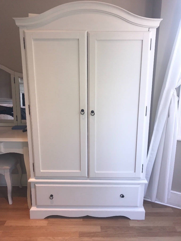 A Beautiful Shabby Chic White Wardrobe In Ealing London