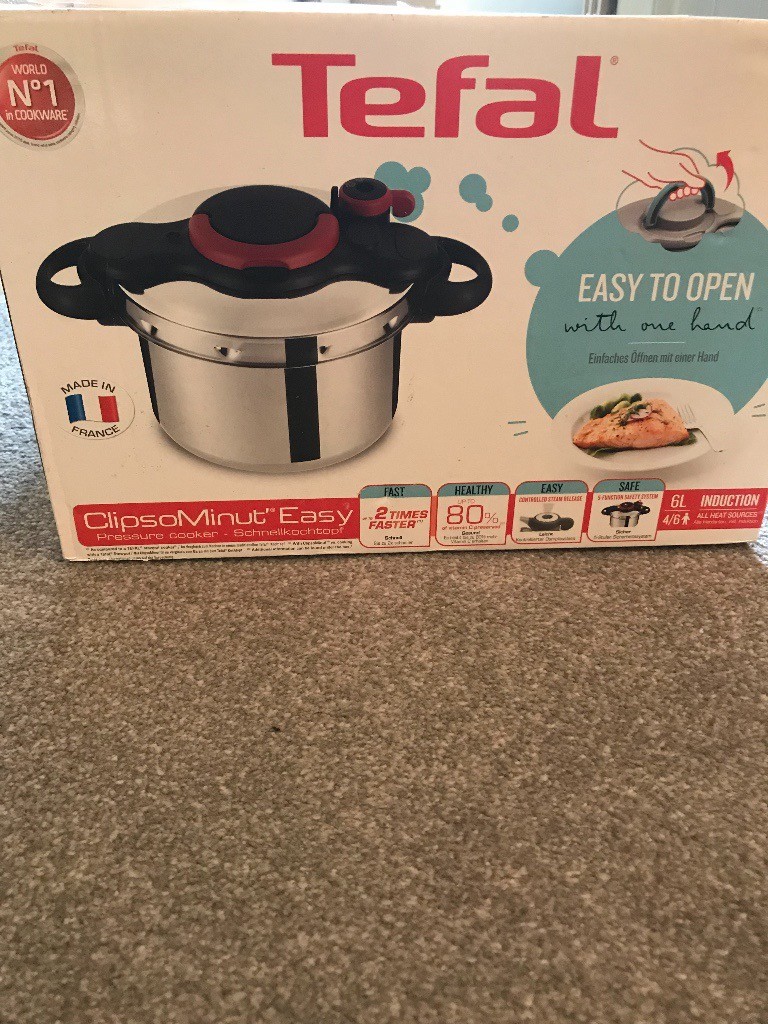 Tefal Clipso Minut' Easy Pressure cooker, 6L in Barry, Vale of Gumtree