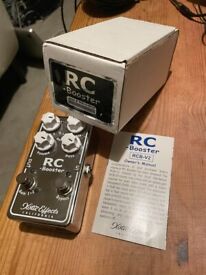 Xotic RC Booster V2 - boutique clean boost and gain pedal