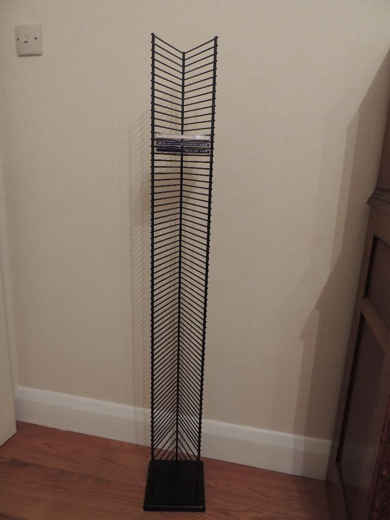 Vertical CD storage rack holds 75 CDs in West Wickham, London Gumtree
