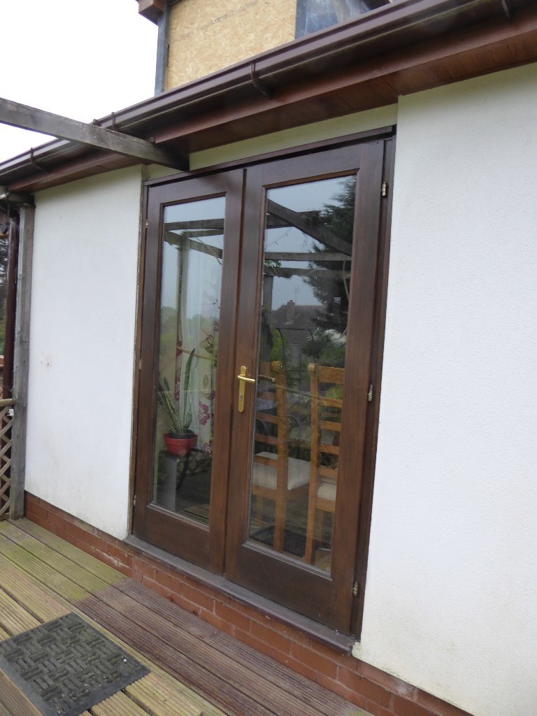 SOLD Used external hardwood French Doors in Bridgnorth, Shropshire