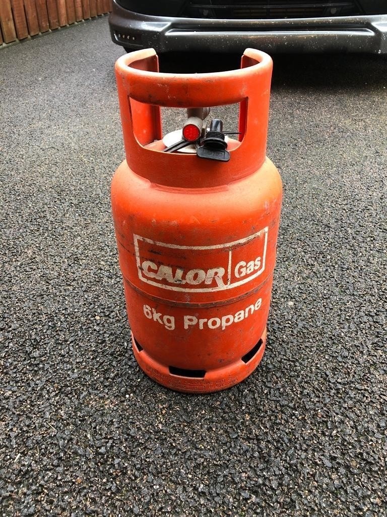 Calor Gas 'Empty' 6kg Propane gas bottle/cylinder in Cumbernauld
