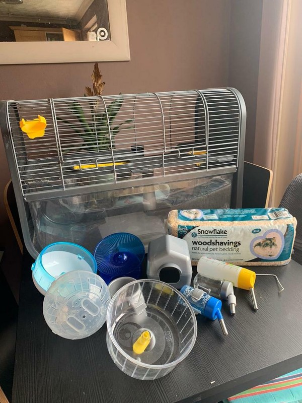 Mouse, hamster cage, Savic Geneva Hamster/Rodent cage.