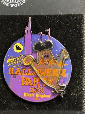 Disney Pin - WDW - Ghost - Event Logo Mickeys Not So Scare Halloween Party 2003