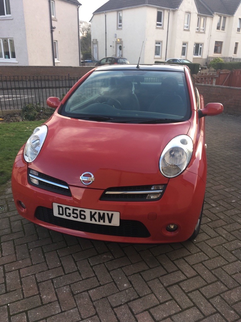 Nissan micra convertible c+c 2006 flame red in Cambuslang, Glasgow Gumtree