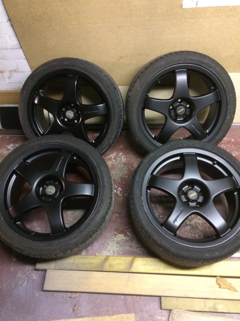 TEAM DYNAMICS PRO RACE 3 ALLOY WHEELS,17 INCH 5x100 VW