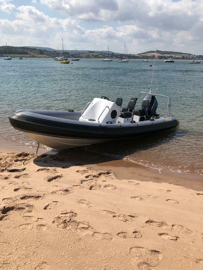 RIBTEC RIB RIGID POWERBOAT 6.3m in Exmouth, Devon Gumtree
