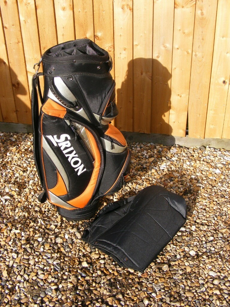SRIXON Zero 14 Way Divider Cart Loop Golf Bag with Rain Hood & Shoulder