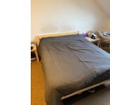 Double Bed Frame and VERY nice Mattress (PICK UP ONLY ON 8/9)