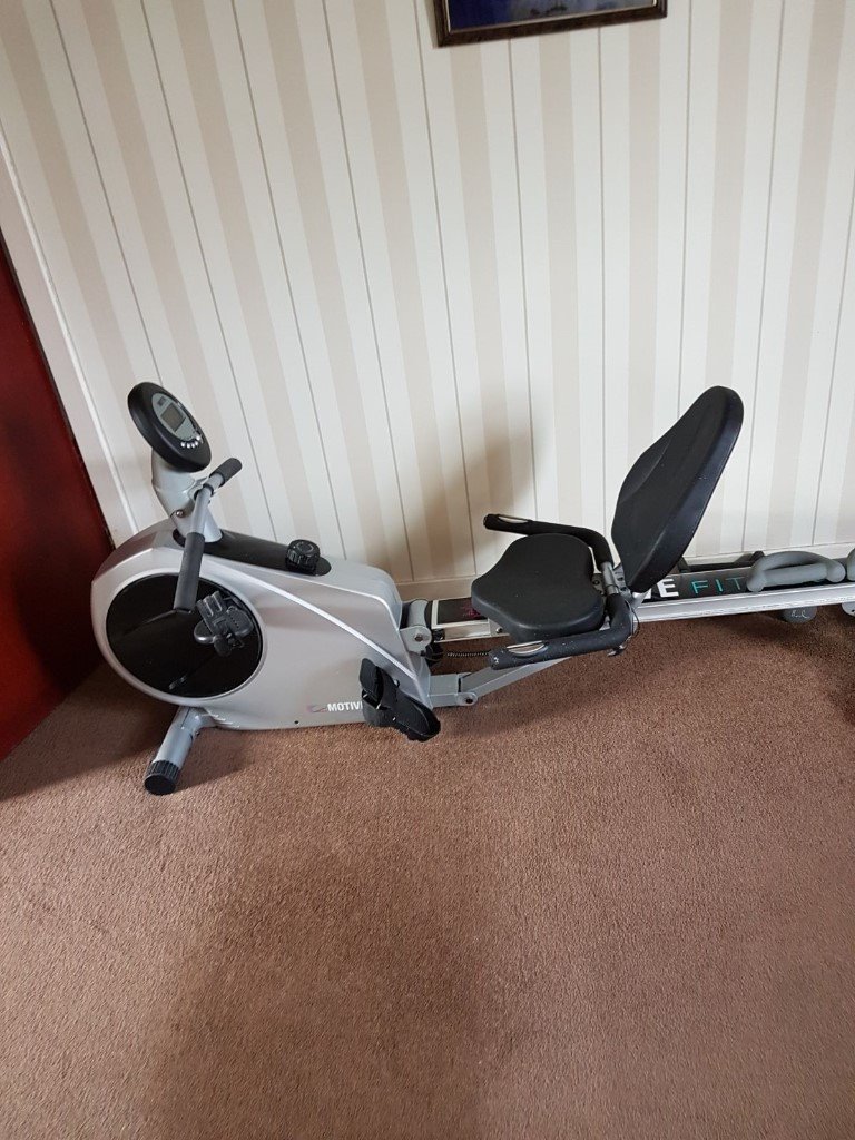 MOTIVE FIT ROWING MACHINE/RECUMBANT BIKE COMBINATION in Glasgow City