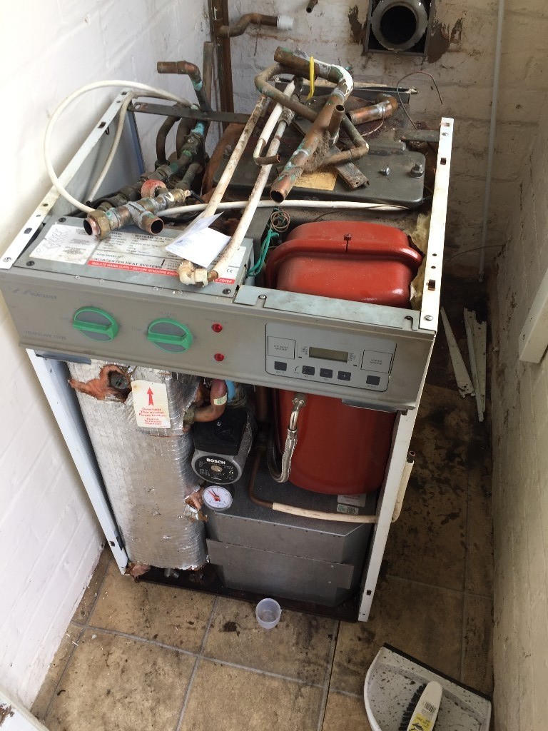 Worcester Heatslave 15/19 Oil Combi Boiler Central Heating System