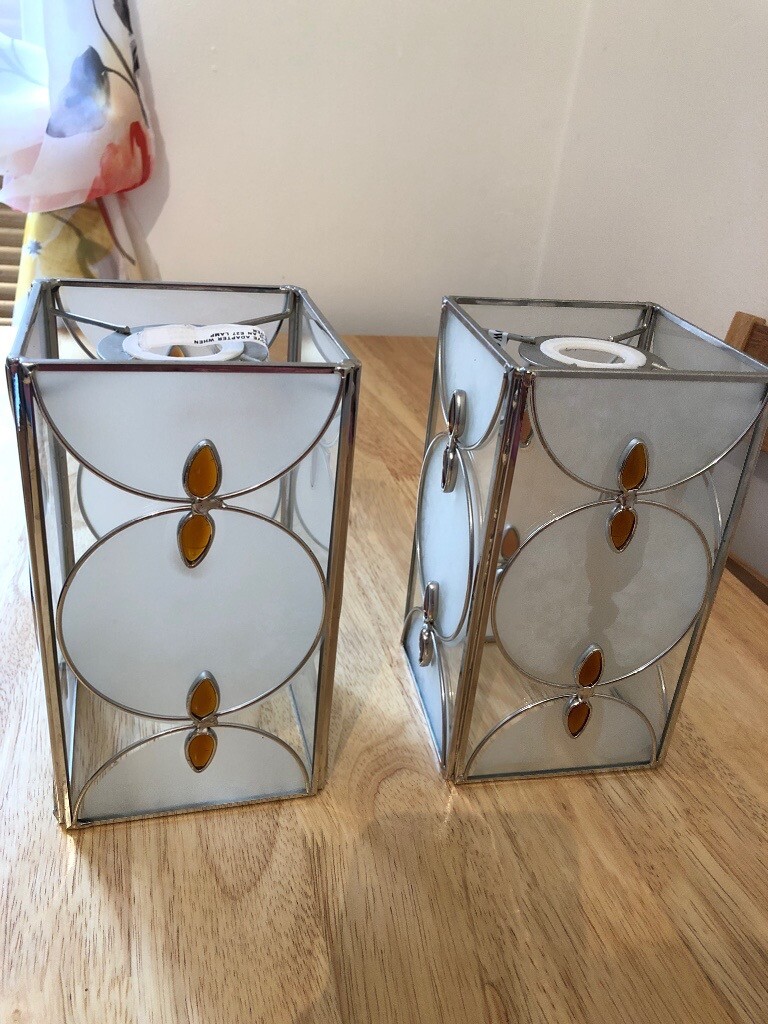 B&Q 2x lamp shades | in Glenrothes, Fife | Gumtree
