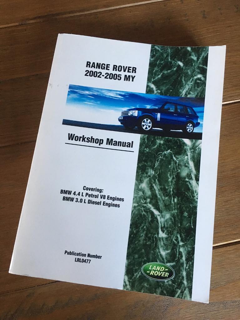 Range Rover L322 Workshop manual