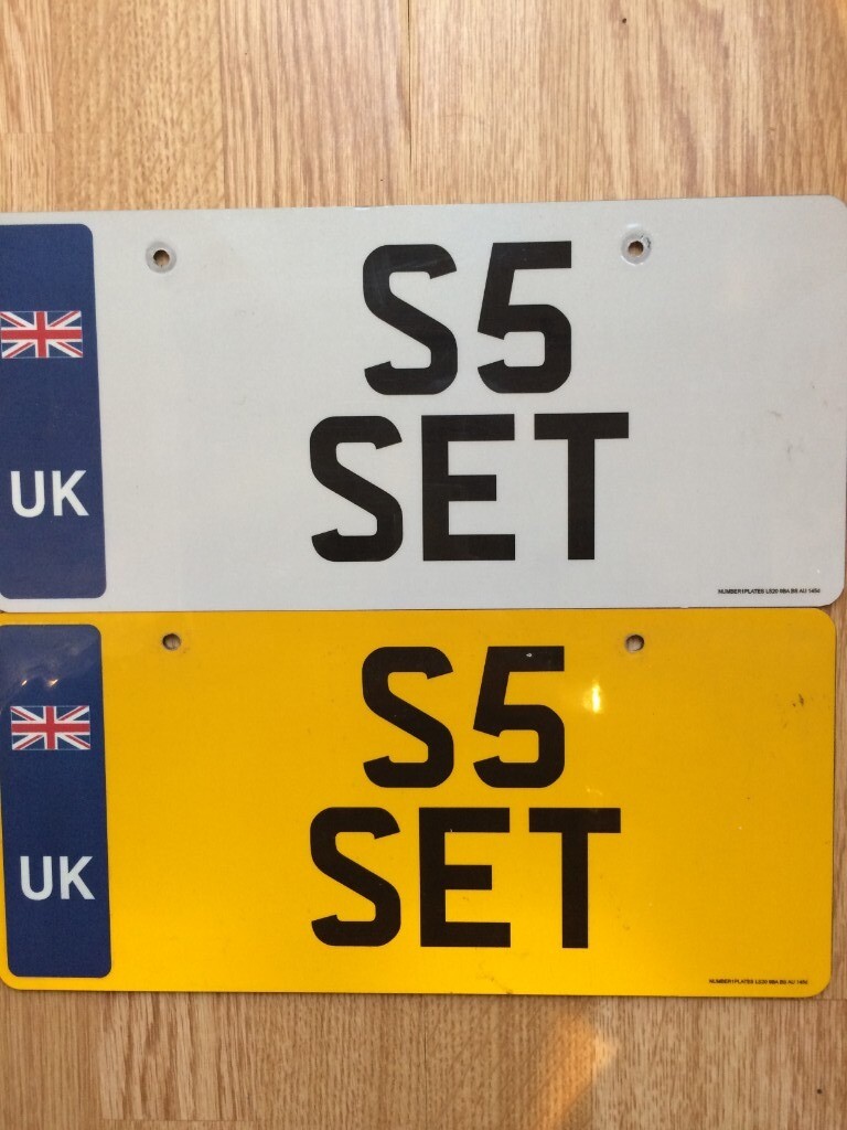 S5 SET private plate for sale in Milton Keynes, Buckinghamshire Gumtree