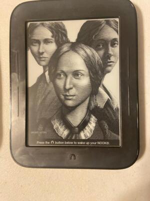 NOOK Simple Touch E-Reader Pre-Owned 6'' WiFi  Touchscreen BNRV300