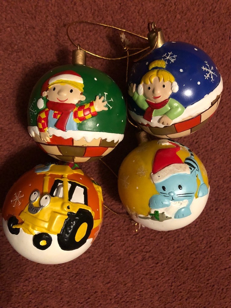 Bob the Builder Xmas tree baubles in Llanrumney, Cardiff Gumtree