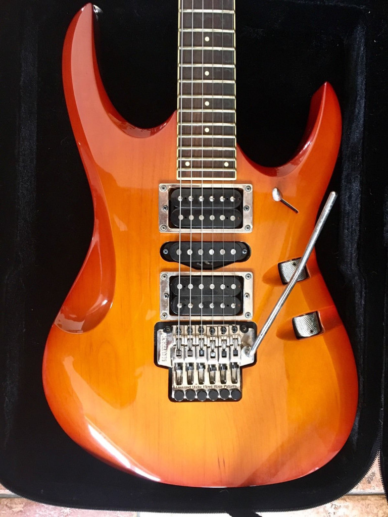 Maverick F3 Floyd Rose electric guitar with case in Southport