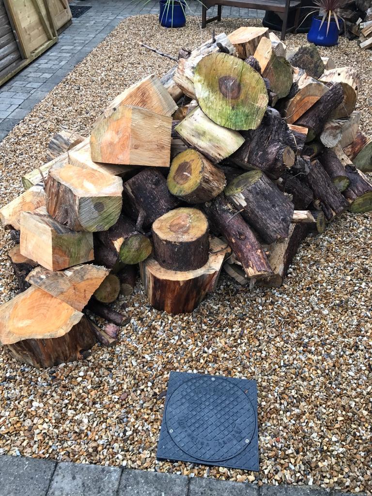 Softwood Logs wood burner / fire pit / chimnea in Christchurch