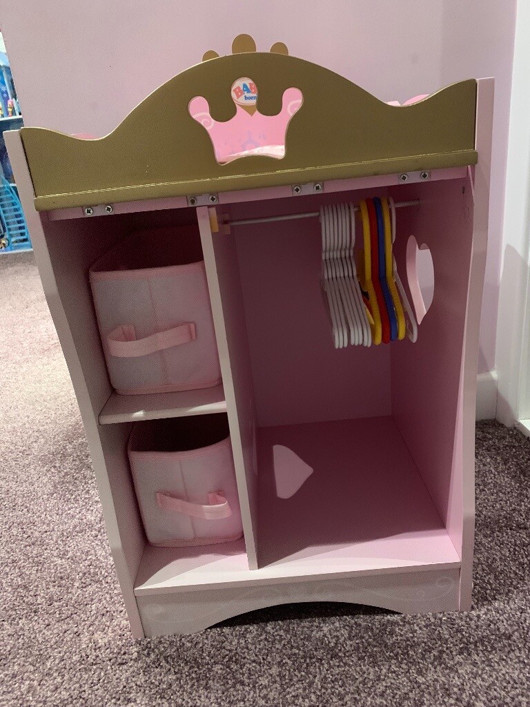 Baby Born Dolls Wardrobe And Hangers In Corstorphine Edinburgh