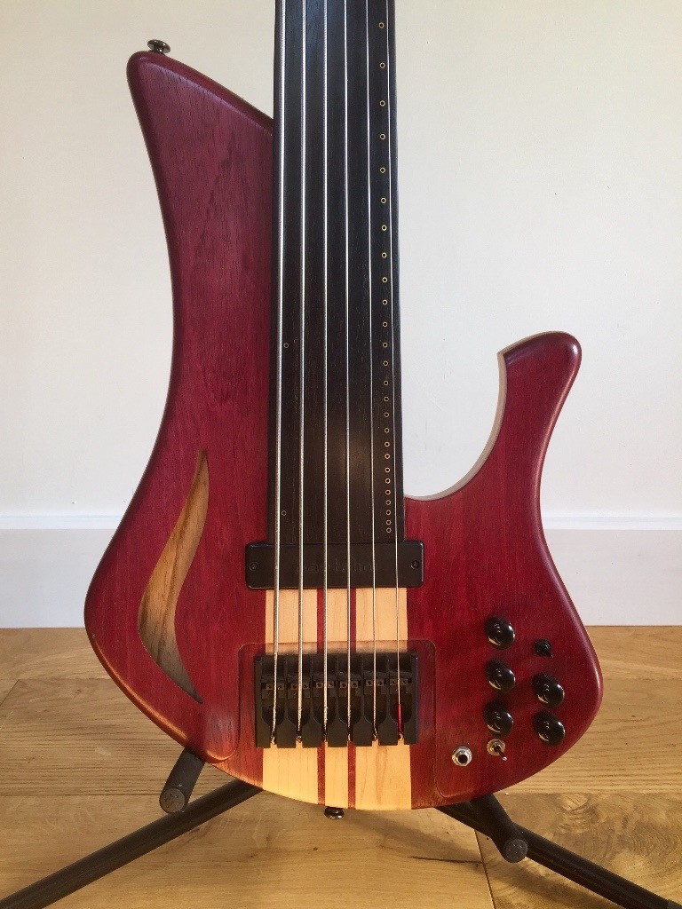 Beautiful Carnell 6 String Fretless Bass in Newton Abbot, Devon Gumtree