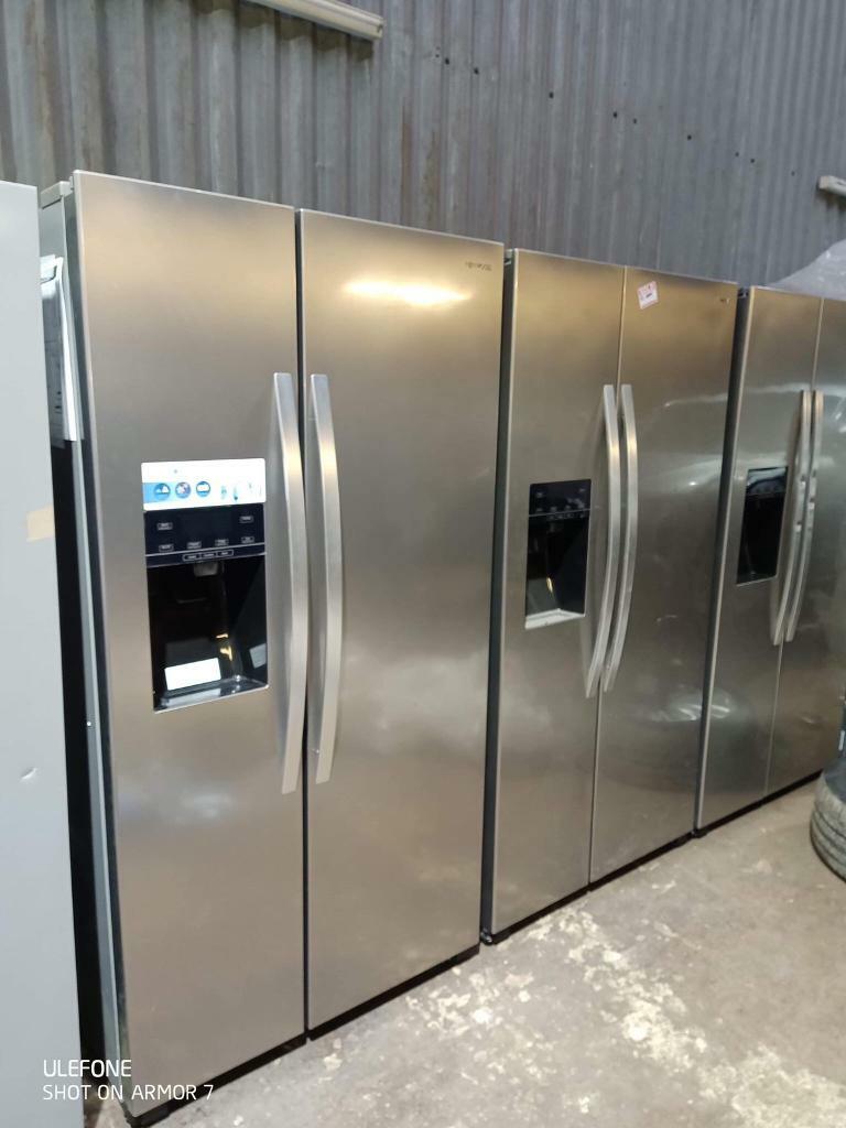 New EX display Kenwood American Style Fridge Freezer with water and ice