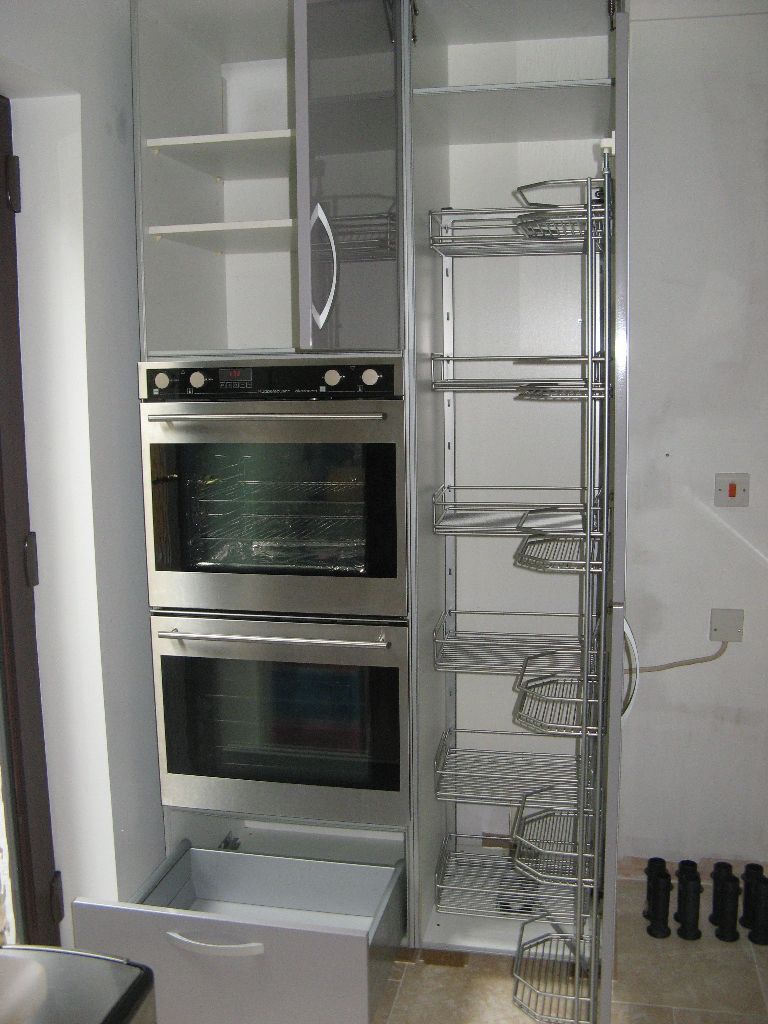 Kuppersbusch integrated double oven and builtin tower unit in