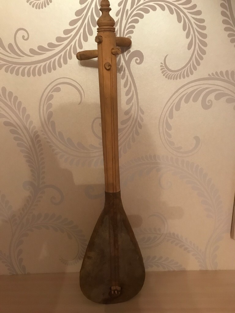 Tamburica Balalaika Type decorative Musical Instrument Leather and