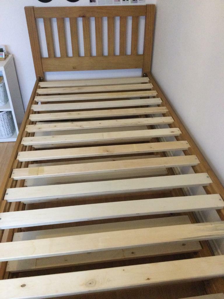 John Lewis wooden single (3ft) trundle bed in Dorchester, Dorset
