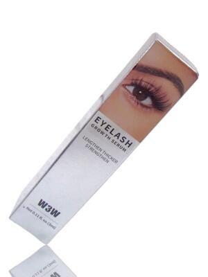 Eyelash Growth Serum W3W for Lash Enhancement Lengthen Thicker Strengthen 0.11oz