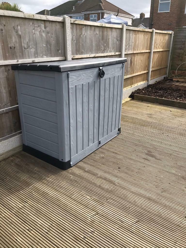 OUTDOOR KETER GARDEN STORAGE BOX UNIT in Wirral, Merseyside Gumtree