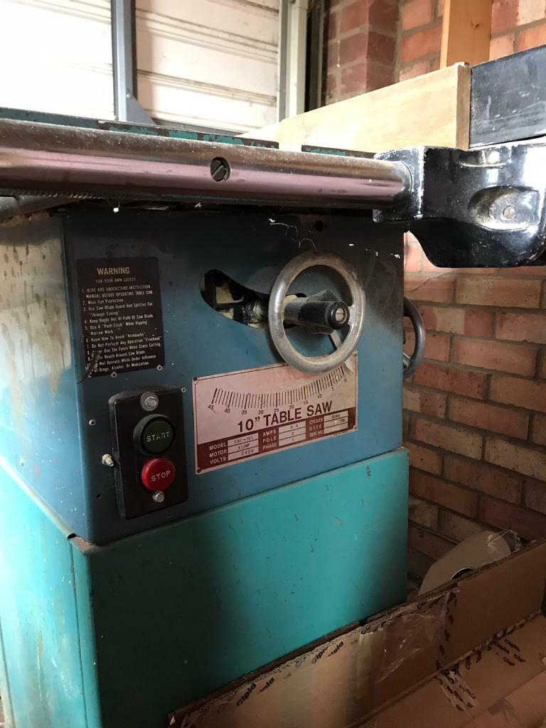 grizzly table saw model tsc10l in Northampton, Northamptonshire