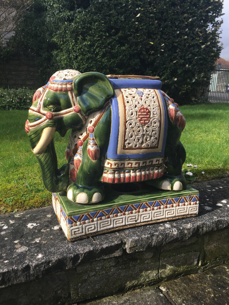 Ceramic Asian Elephant umbrella stand in Somerton, Somerset Gumtree