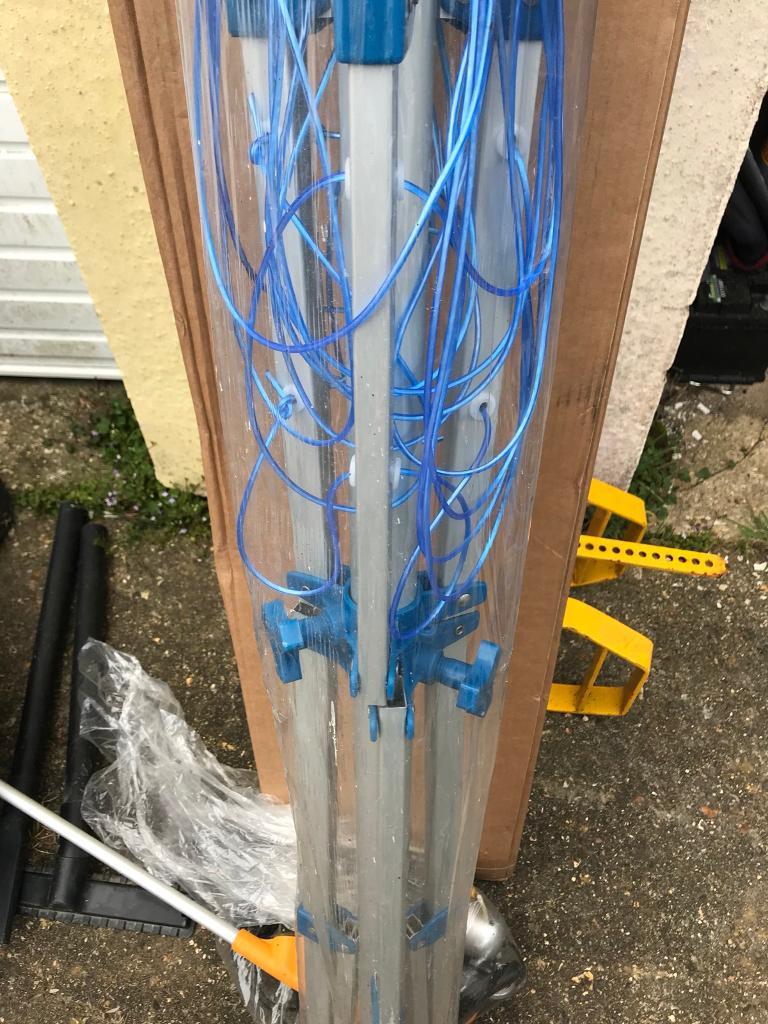 Portable camping caravanning collapsible washing line brand new