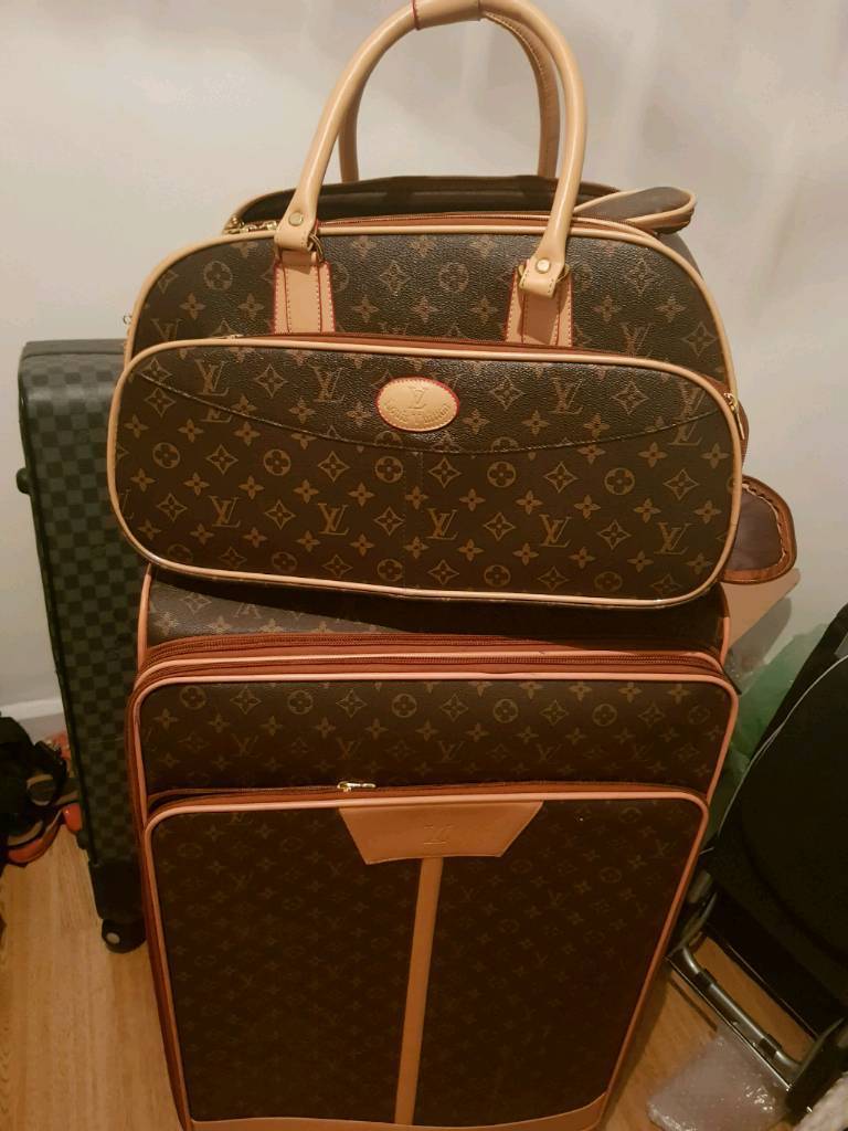 Louis vuitton lv brown luggage suitcase set with hand luggage monogram brand new | in Slough ...