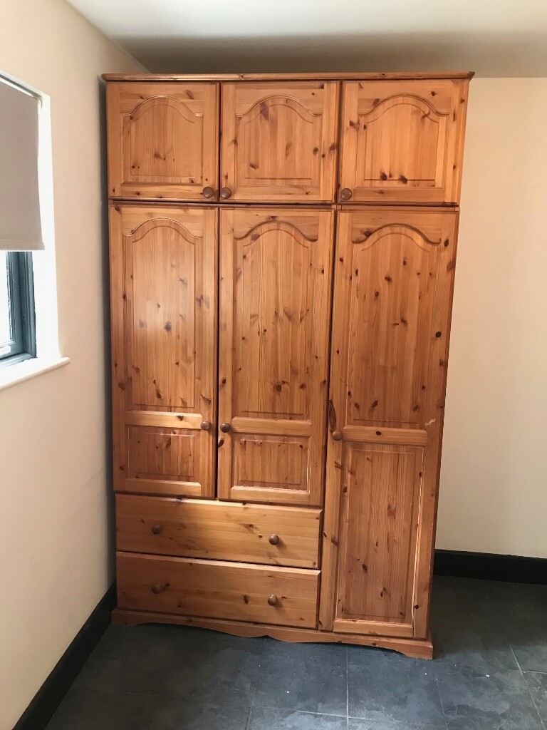For sale Large Pine Wardrobe in Norwich, Norfolk Gumtree