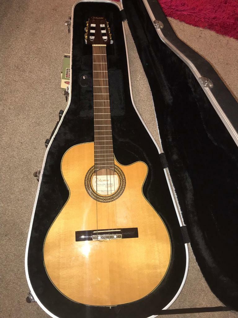 Takamine EG562C FXC Thinline Nylon String Acoustic Electric Guitar in