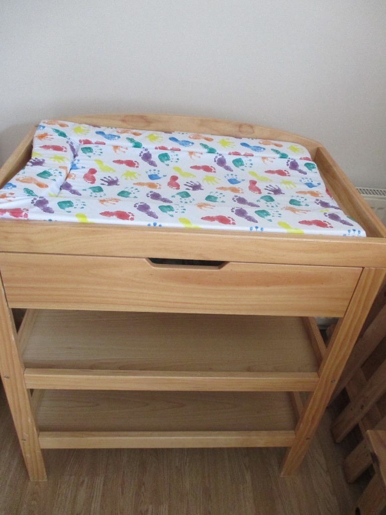Kiddicare Baby Change Table Changing Table With Drawer Good